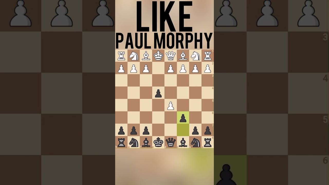 Amazing attack like Paul Morphy style. Elephant gambit