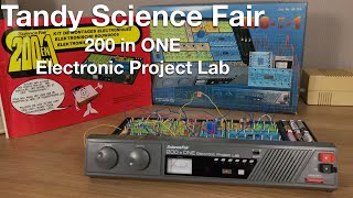 Radio Shack Science Fair Exploring Electronics Lab 200 in one Project 28-265 