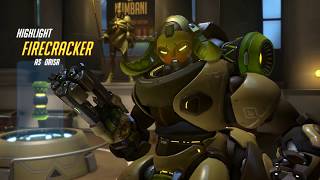 Overwatch Highlight: Sneaky Halt Kill with Orisa