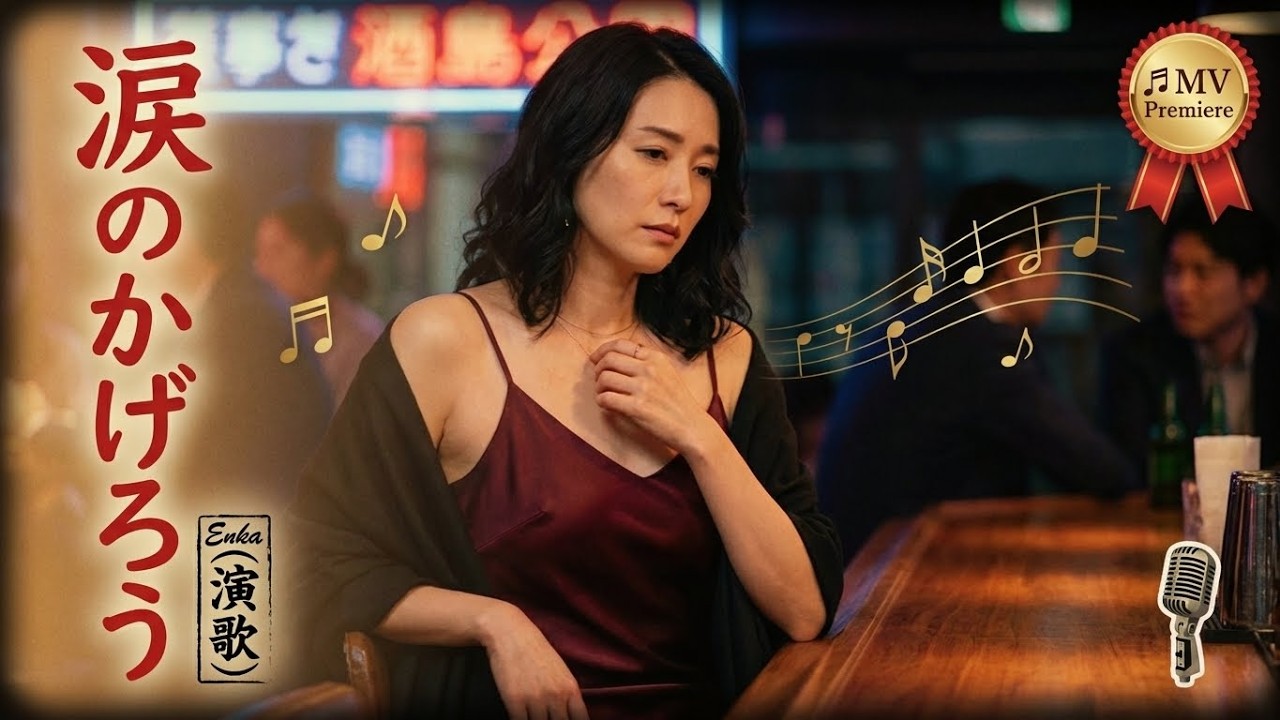 【感情崩壊注意】涙のかげろう｜心が震える演歌