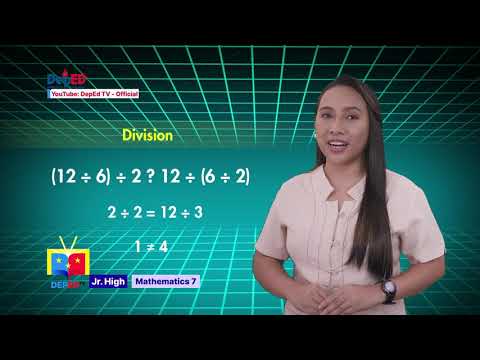 Grade 7 Math Q1 Ep 8 Properties on Operations of Integers