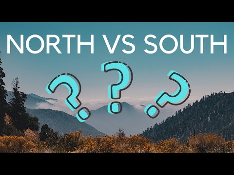 उत्तर बनाम दक्षिण मुखी ढलान और यह क्यों महत्वपूर्ण है?