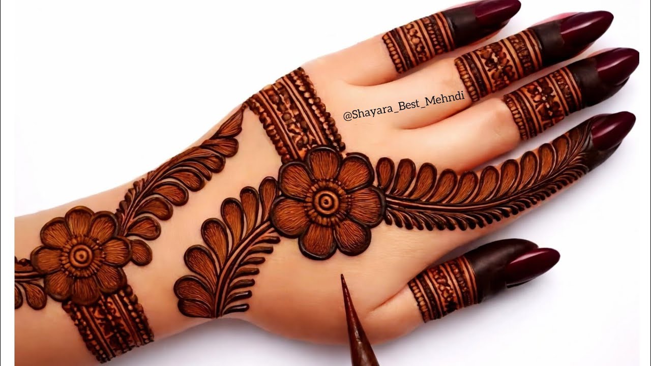 New Mehndi Designs 2026|Easy Mehndi Designs|Back Hand Mehndi design|Mehandi ka Design 