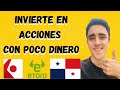 🔴👉Cómo invertir en la Bolsa y Acciones desde Panamá o cualquier país❗  E-toro + Interactive Broker