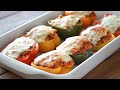 Stuffed Bell Peppers Recipe | How to Make Stuffed Bell Peppers