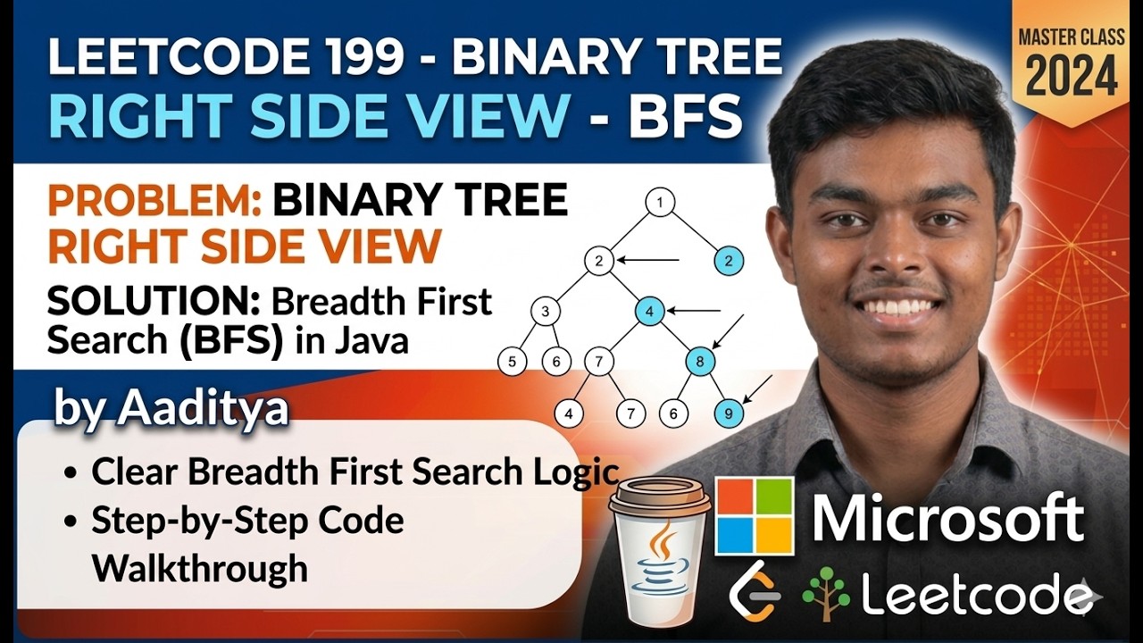 breadth first search in binary trees Images High... Binary Tree Right Side View - Breadth First Search - Leetcode 199 ...