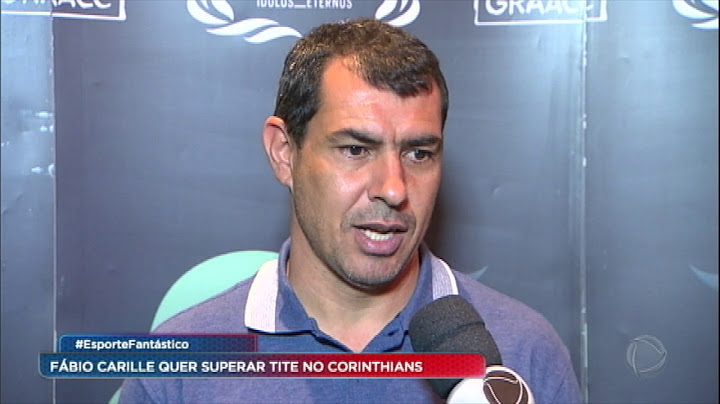 Carille quer superar Tite e ficar 'um bom tempo' no Corinthians: "Não tem dinheiro que faça eu sair"