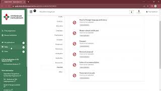 Checklist (Part 1) - Stipendium Hungaricum application guide
