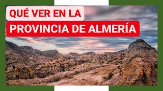 GUÍA COMPLETA ▶ Qué ver en la PROVINCIA de ALMERÍA (ESPAÑA) 🇪🇸 🌏Turismo y viajes a Andalucía screenshot 3