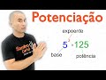 POTENCIAÇÃO | PROPRIEDADES e EXERCÍCIOS