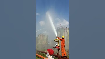 Fire Water Monitor Operating