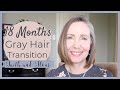 Gray Hair Transition 18 Months | My Journey to Grey Hair | Be Bold & Be Brave!