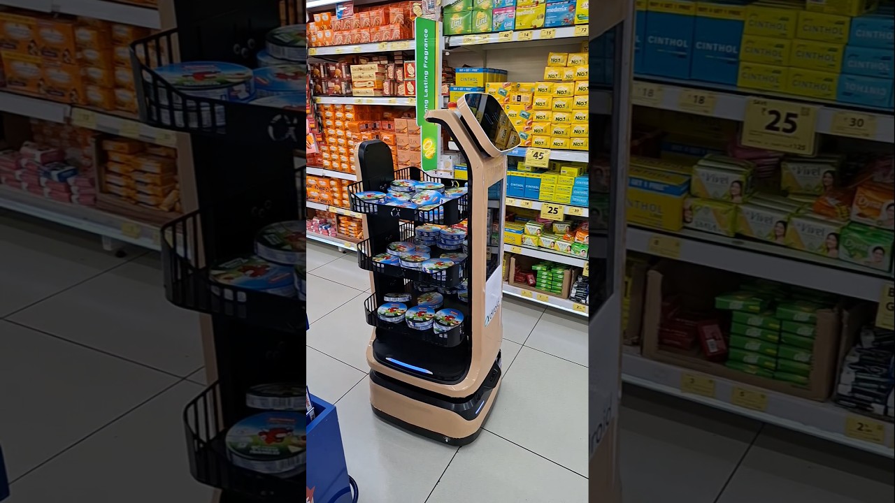 Indian 🇮🇳 Supermarkets Are Using Robots  🤯🤖
