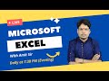 Excel By Amit Sir || Live || Text Function