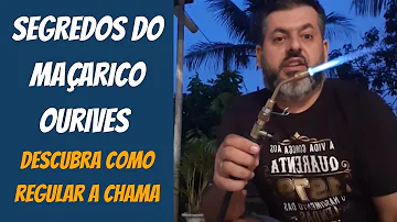 Como usar maçarico a gás de cozinha?