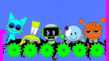 NEW Incredibox Sprunki VS Shredder in Algodoo