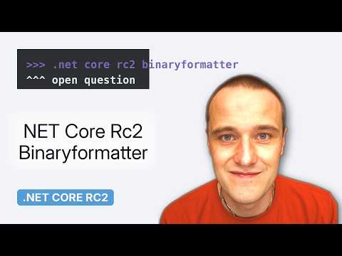 BinaryFormatter in netstandard 1.5 (2 Solutions!!)