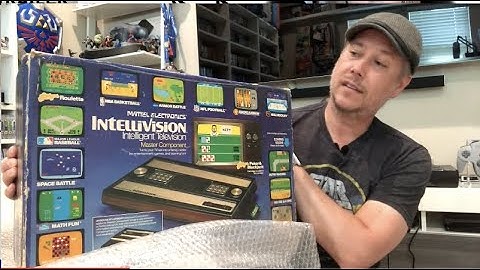 Unboxing an Original Intellivision for the 1st Time!