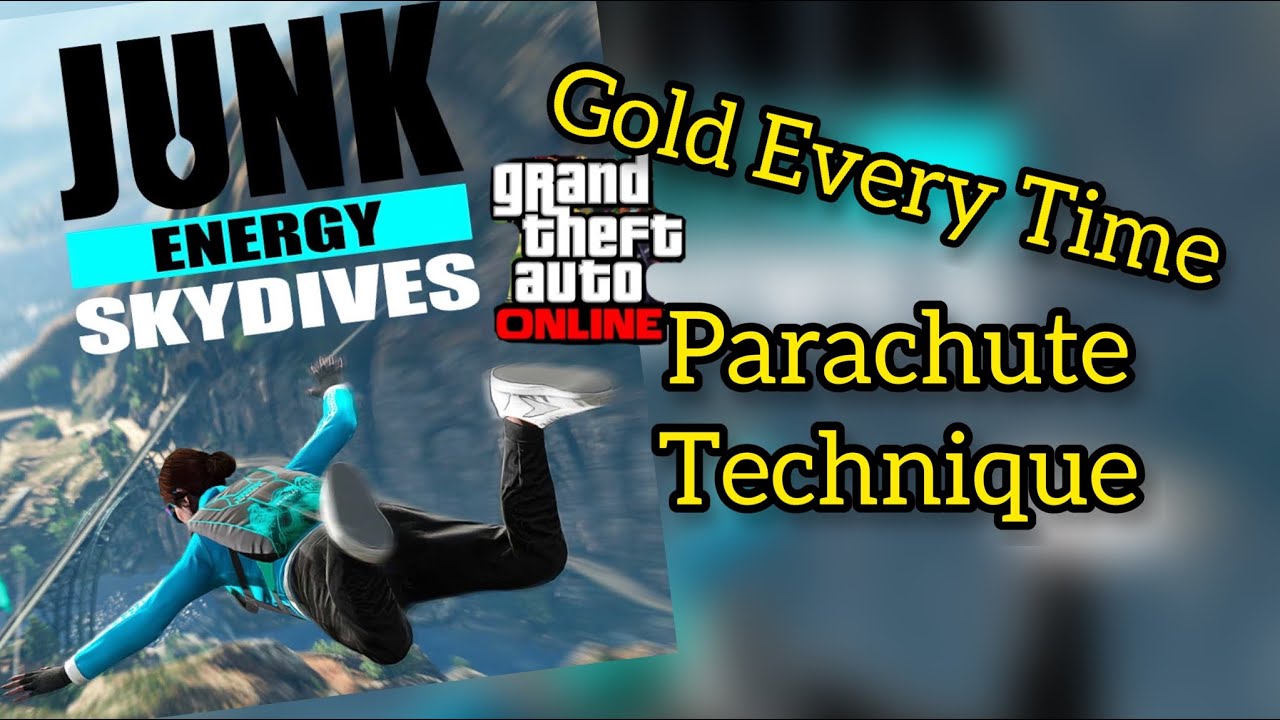 GTA Online - How To Get Junk Energy Skydives [Gold Medals]