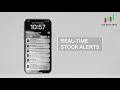 Get stock alerts