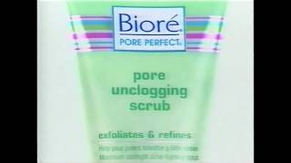 Download lagu Bioré Pore Perfect Unclogging Scrub Commercial ~ Beauty Starts Here ~ Aired on ABC in February 2006