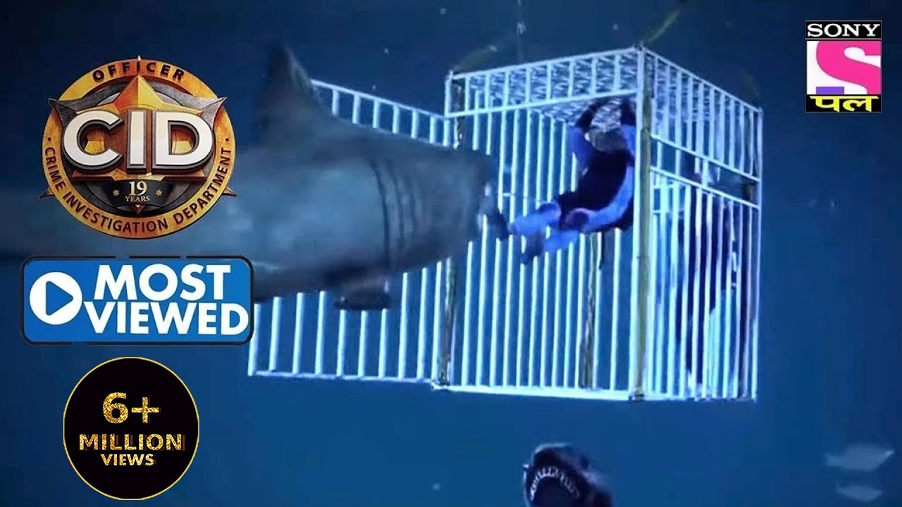 Daya Fights A Shark | CID | Most Viewed