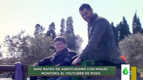 La excursión de Dani Mateo con Miquel Montoro, "el Harry Potter de campo": "Cómo te gusta vacilarme"