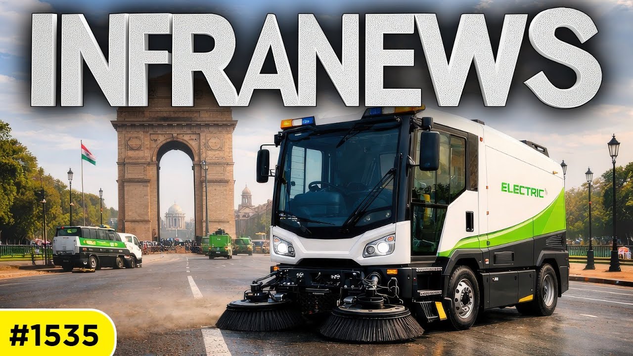 Delhi’s 10-Year Road Cleaning Masterplan: EV Sweepers for PWD Roads !