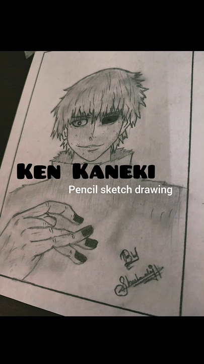 ken kaneki drawing | pencil drawing | Tokyo ghoul #anime #animedrawing #drawing