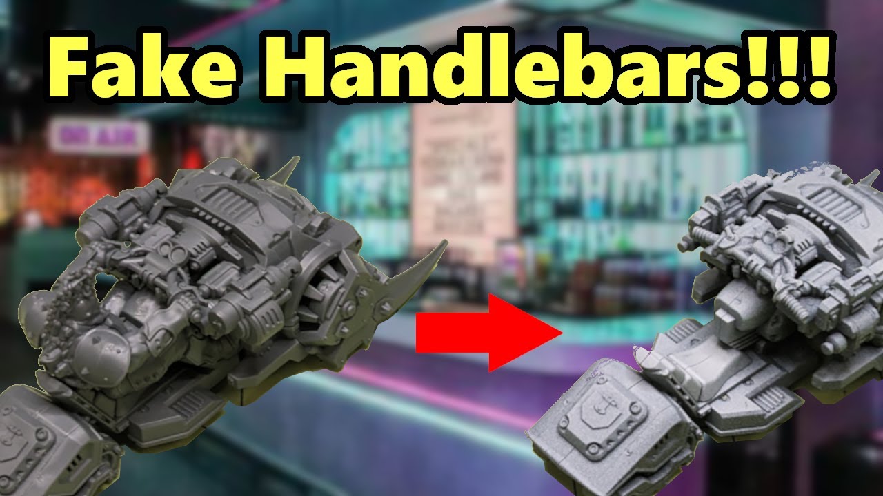 Necromunda Goliath Bike Terrain Build Create Your Own Handlebars