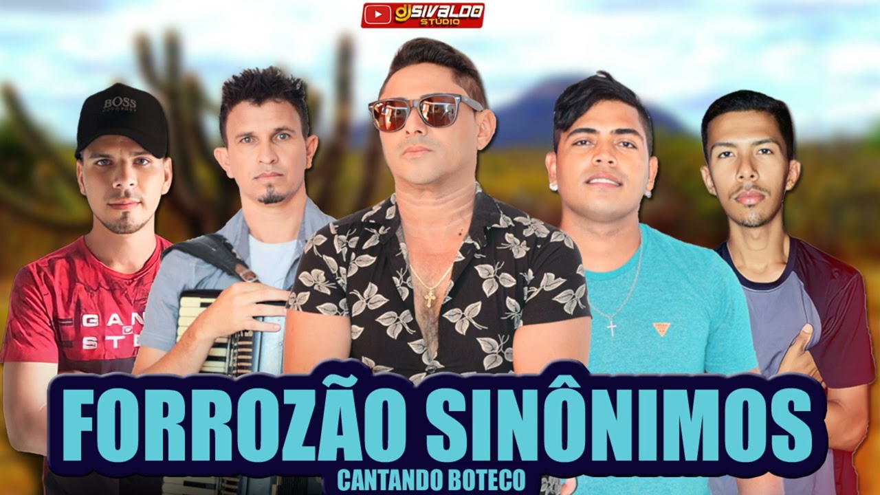 FORROZÃO SINÔNIMOS -  CANTANDO BOTECO VOL.02 ( LANÇAMENTO 2023 )