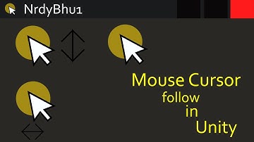 How to add mouse cursor follow in unity