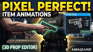 The ONLY FiveM Item Animation System (3D Prop Editor)