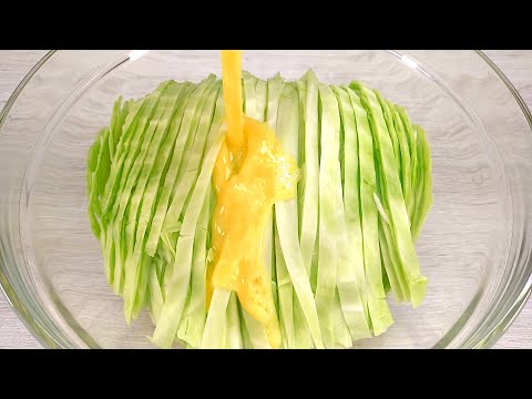 I have never eaten such delicious cabbage! Easy cabbage recipe!