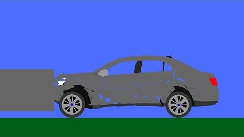 Algodoo Car Crashes & Destruction #128 | Crazy Phun Algodoo Car Destruction