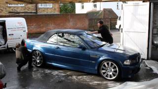Refined detail gives a topaz blue e46 bmw m3 convertible 1 day zaino
enhancement detail. first attempt at time lapse photography as part of
the write up! c...