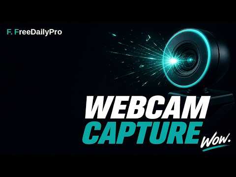How to Capture Webcam Photo Online | Fre