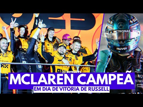 McLaren é Campeã em dia de Masterclass de Russell | Análise do GP de SINGAPURA (2025)