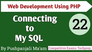 Lec - 2.2 Connecting to MySQL in PHP in Hindi