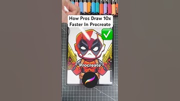 How Pros Draw 10x Faster In Procreate Pt2 (DO THIS) #drawing #procreate #howtodraw