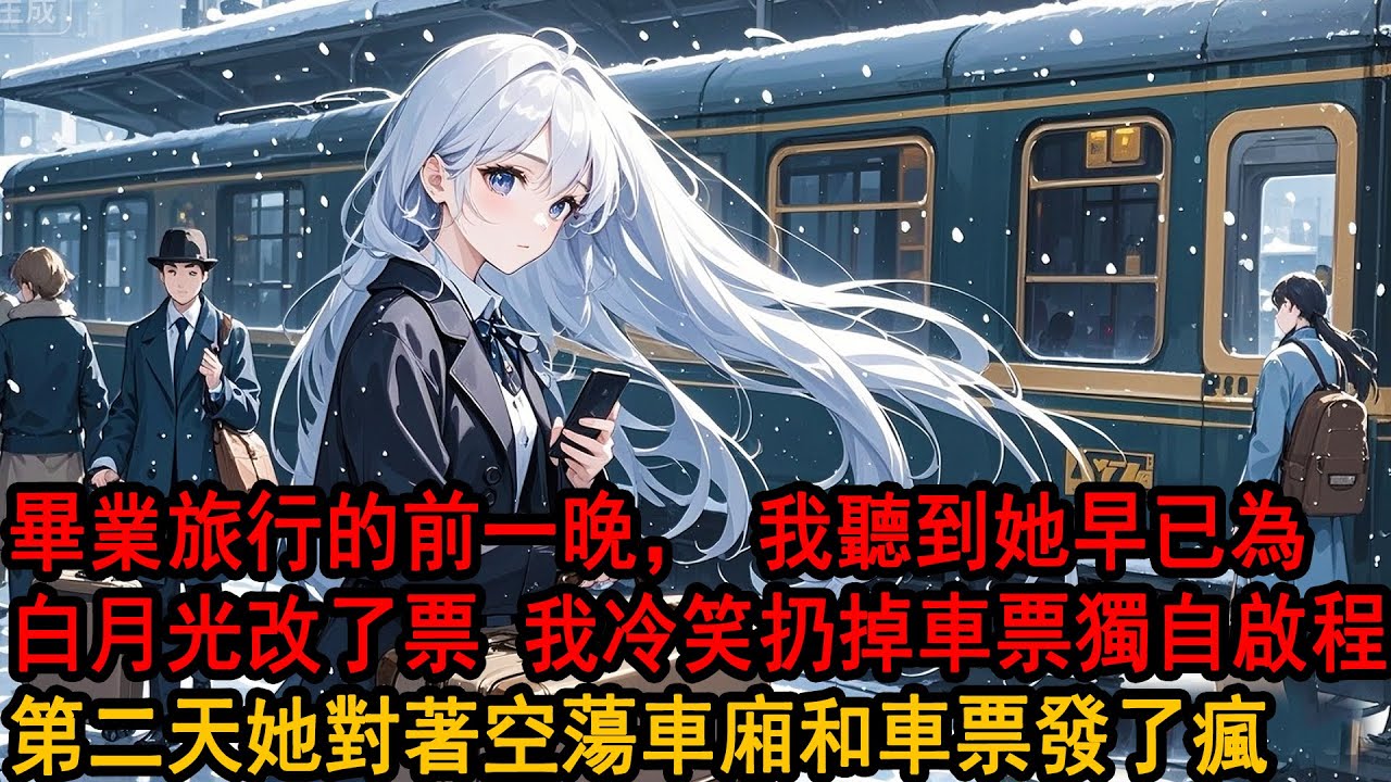 和青梅畢業旅行的前一晚，我意外聽到她和兄弟的笑談。「騙騙他而已,我早就改了票,和阿誠一起去迪士尼了」非你不可？我冷笑隨手扔掉礙眼的車票，第二天，獨自踏上遠方的旅程，她卻在得知後慌了神