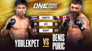 This Muay Thai Fight Got Heated Yodlekpet Vs. Denis Puric