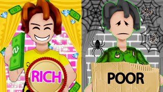 ROBLOX Brookhaven 🏡RP - FUNNY MOMENTS: Rich or Poor | Roblox Idol