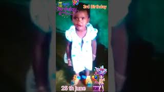 Video thumbnail of "#Happy birthday my dear daughter 💞எங்கள் செல்ல மகள் ஜியானாவுக்கு💃 #பிறந்தநாள் வாழ்த்துக்கள் #Shorts"