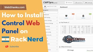 How to Install Control Web Panel on RackNerd VPS With AlmaLinux 8