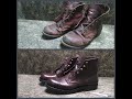 Реставрация мужских ботинок Redwings IronRanger 8119 / Full restoration Redwings IronRanger 8119