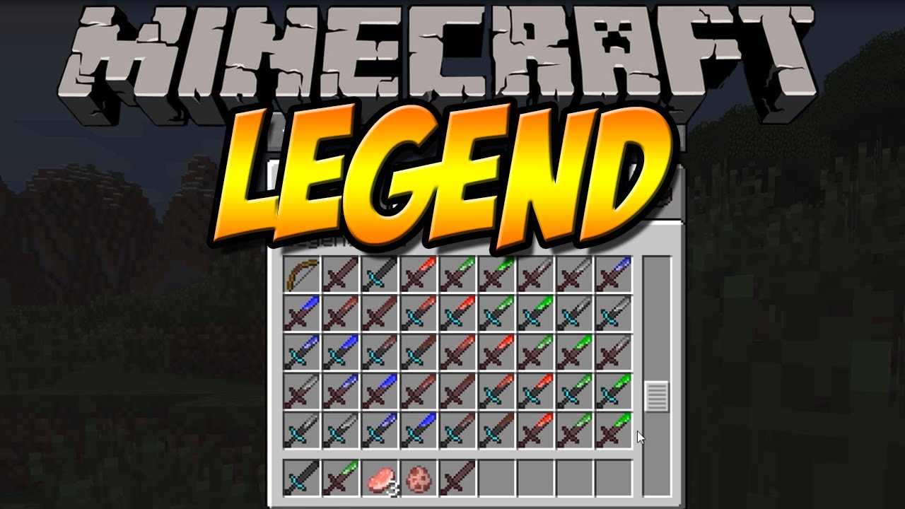 PVP MOD | Legend Mod | Minecraft Mod Review [DEUTSCH] - YouTube