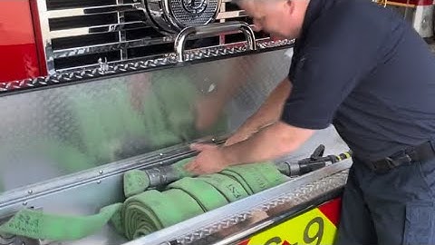 “The City Load” Double Donut Bumper Fire Hose Load