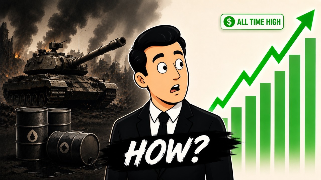 Amidst a World in Turmoil, Why Are Stock Markets Hitting Record Highs? Unraveling the Complex Forces Behind the Financial Surge and What It Means for Ordinary People; Discover the Hidden Truths Driving Wealth Accumulation in a Chaotic Economy.