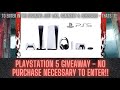 PLAYSTATON 5 PS5 ACCESSORIES COMPILATION | PS5 SUBSCRIBER GIVEAWAY !!